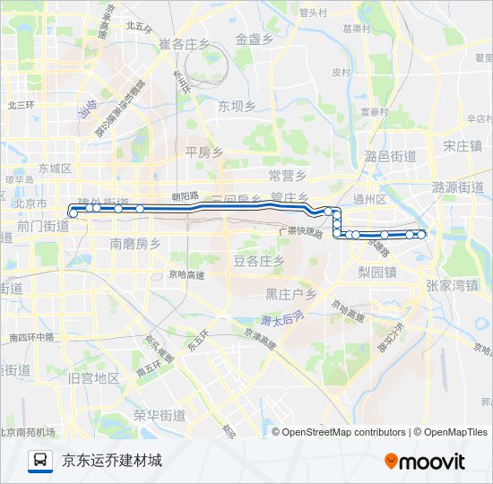 668快 bus Line Map