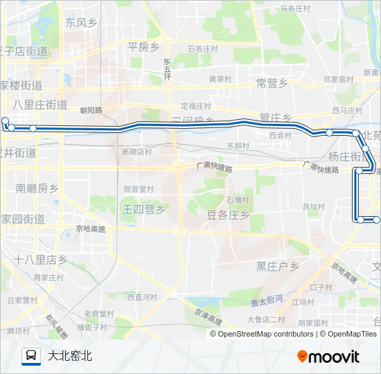 669快 Bus Line Map