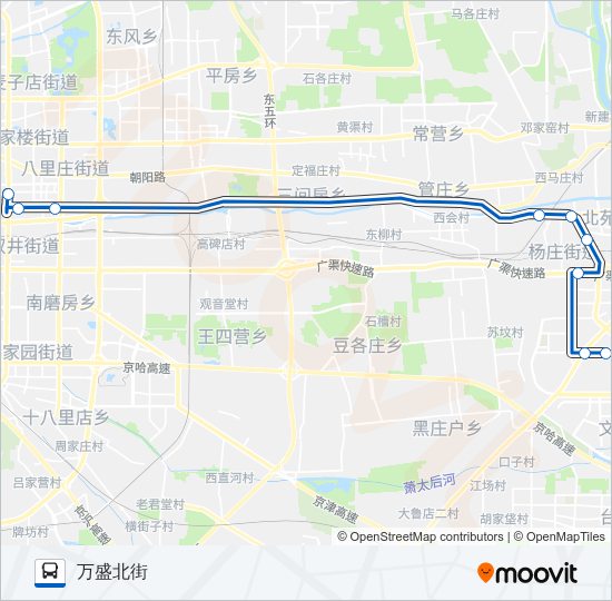 669快 bus Line Map