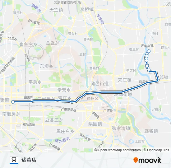 815快 Bus Line Map