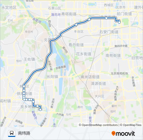 837快 bus Line Map