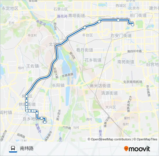 837快 Bus Line Map