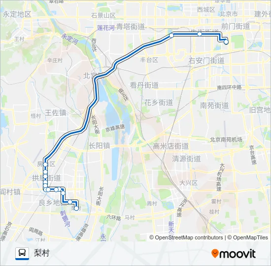 837快 Bus Line Map