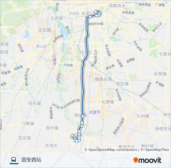849快 bus Line Map