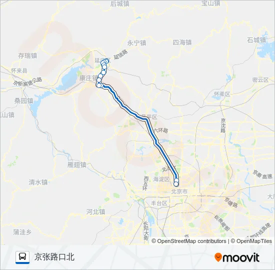 919快 Bus Line Map