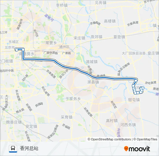 938快 Bus Line Map