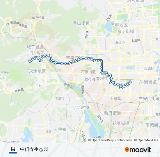 941快 Bus Line Map
