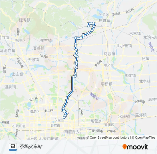 942快 Bus Line Map