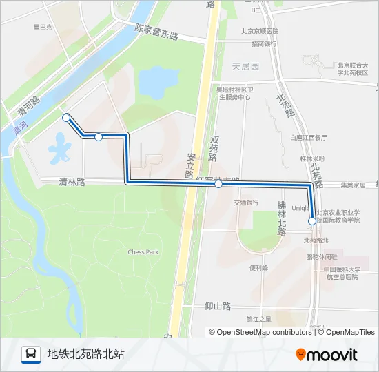 专120 Bus Line Map