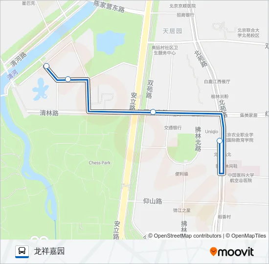 专120 Bus Line Map