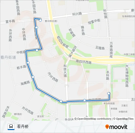 专160 Bus Line Map