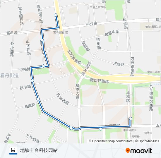 专160 bus Line Map