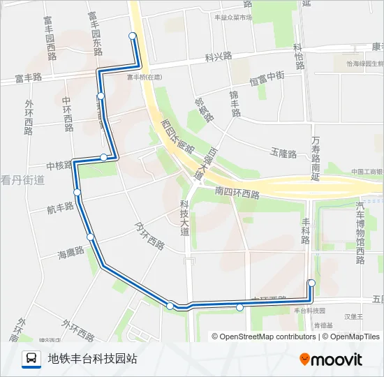 专160 Bus Line Map