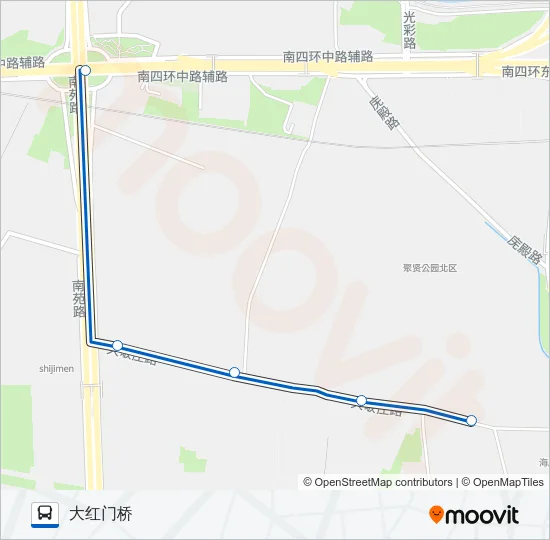 专163 Bus Line Map