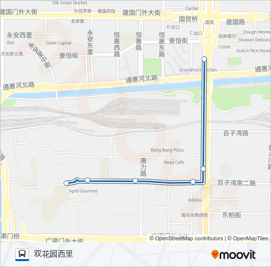 专164 Bus Line Map