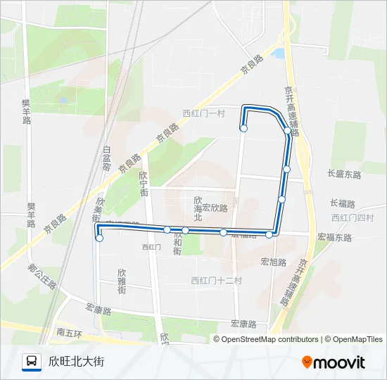 专169 Bus Line Map