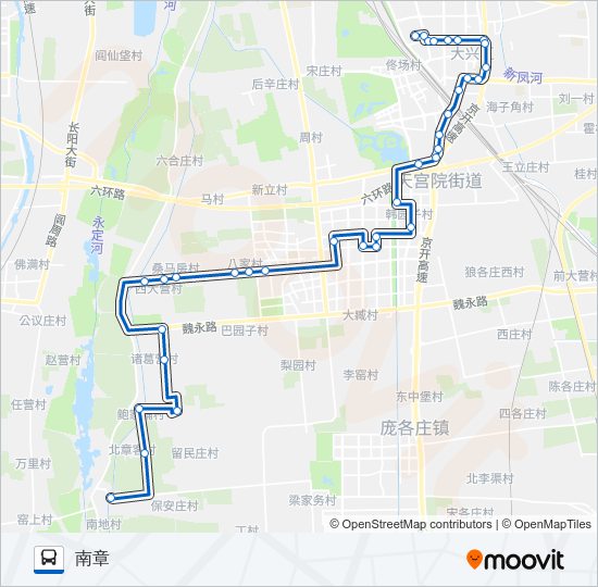 兴21支 bus Line Map