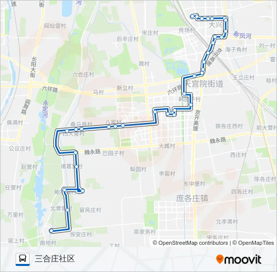 兴21支 Bus Line Map