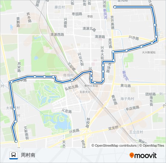 兴25支 bus Line Map