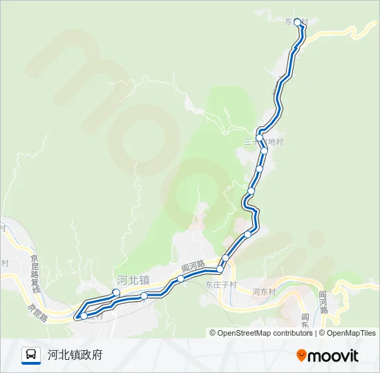 房14区 Bus Line Map