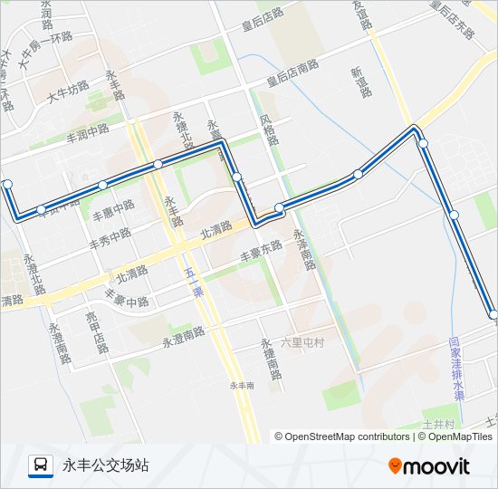 365区间 bus Line Map