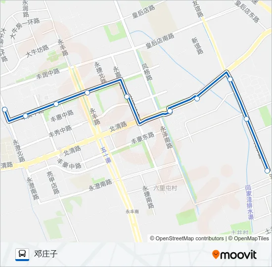 365区间 Bus Line Map