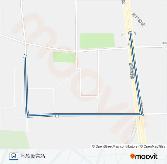 529临线 Bus Line Map
