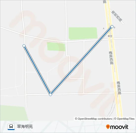 529临线 Bus Line Map