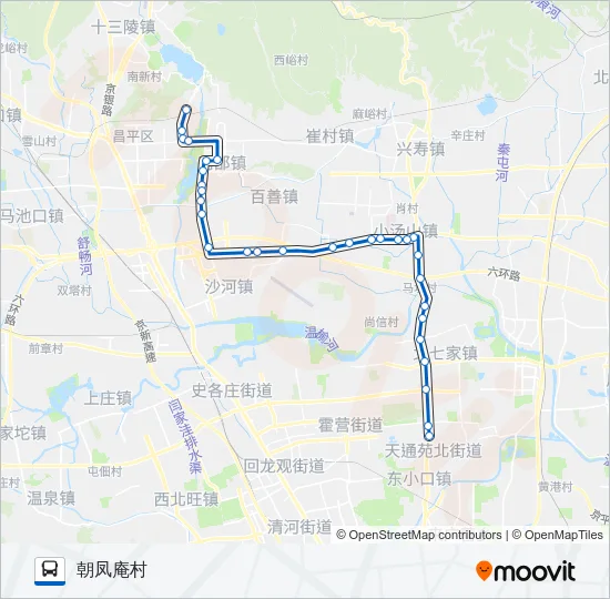643区间 Bus Line Map