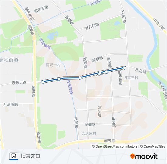 652区间 bus Line Map