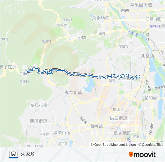 833定班 Bus Line Map
