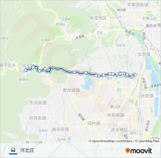 833定班 Bus Line Map