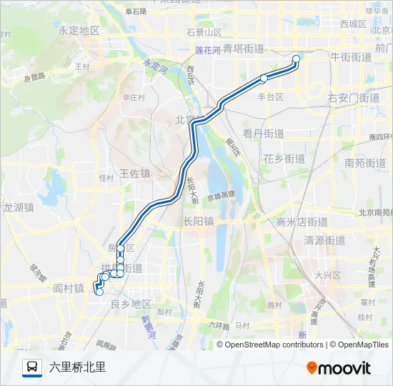 901区间 Bus Line Map