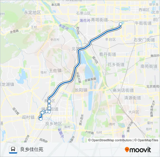 901区间 Bus Line Map