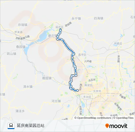 919专线 Bus Line Map