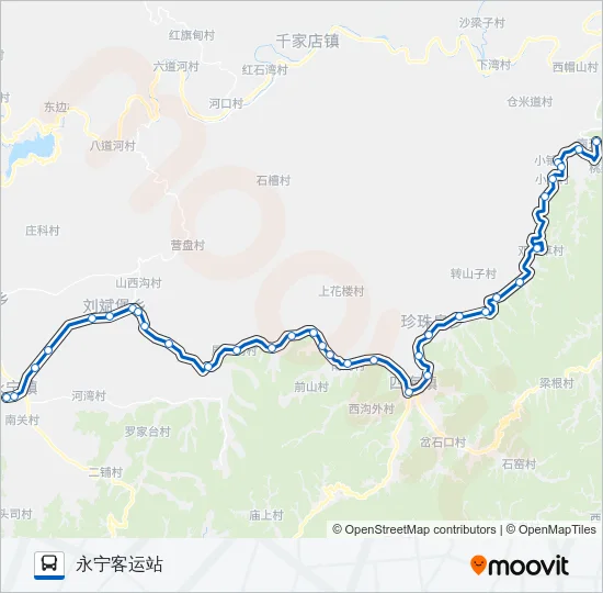 925支1 Bus Line Map
