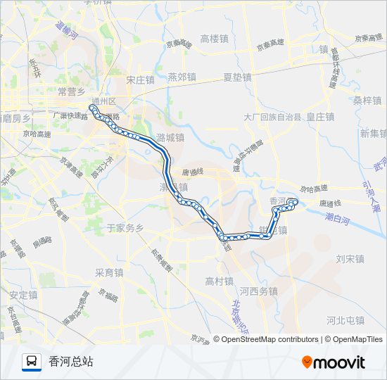 938东段 bus Line Map