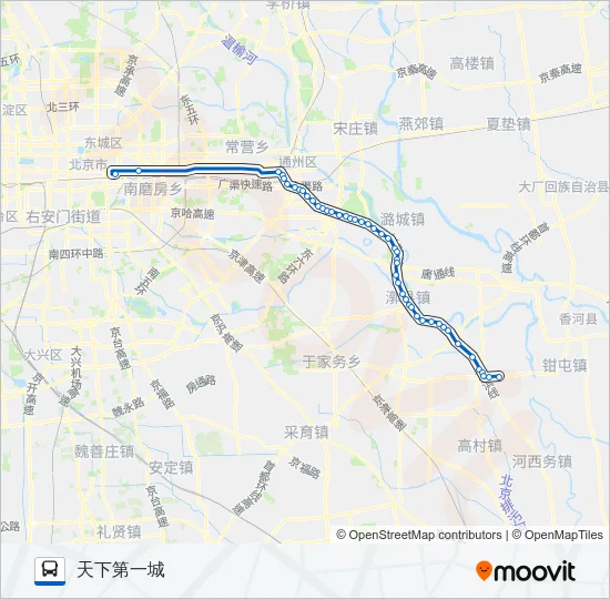 938西段 Bus Line Map