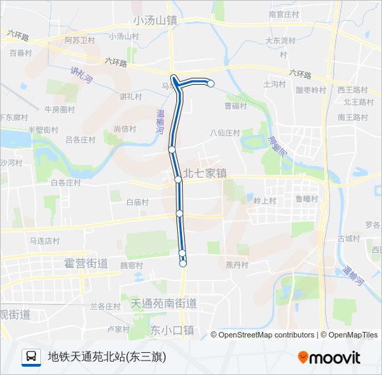 984专线 bus Line Map