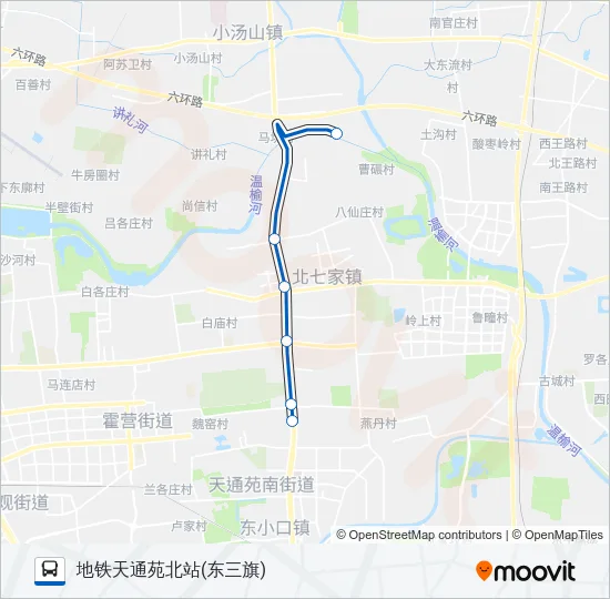 984专线 Bus Line Map