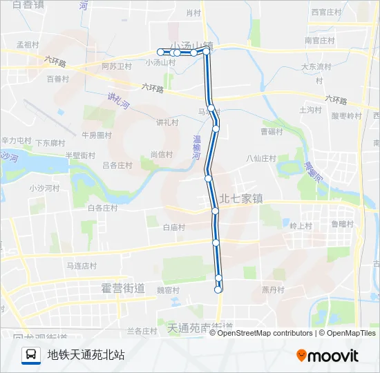 985区间 Bus Line Map