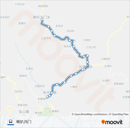 H15区间 Bus Line Map
