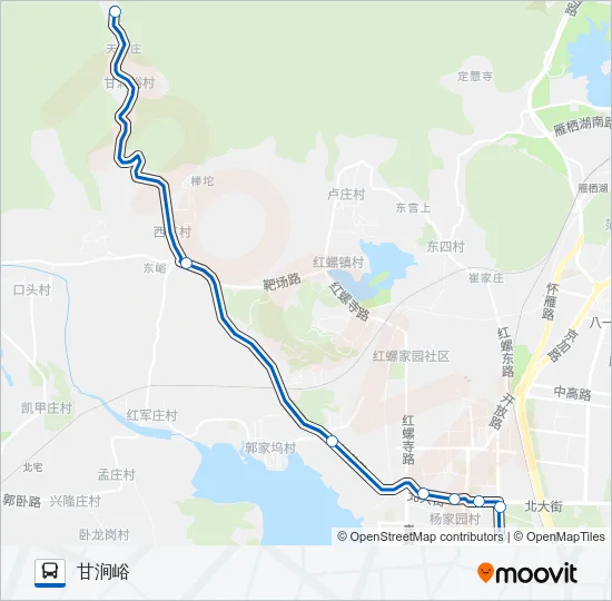 H17支线 Bus Line Map