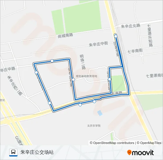 专49区间 Bus Line Map