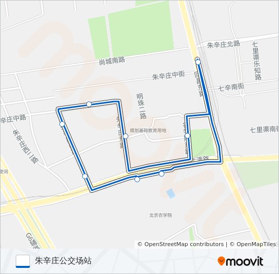 专49区间 bus Line Map