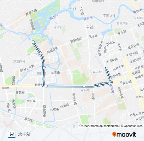 临线101 bus Line Map