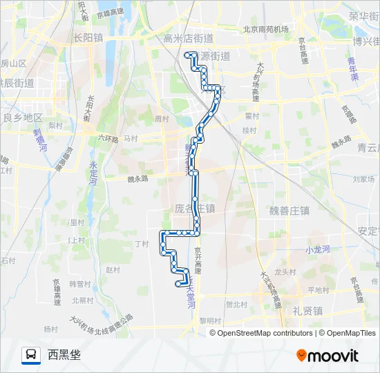 兴28区间 Bus Line Map
