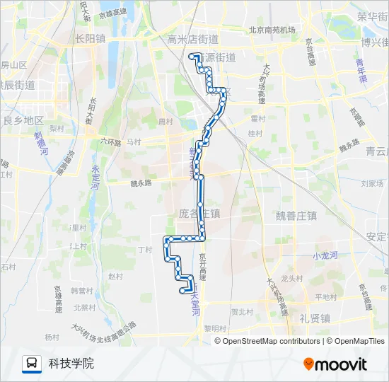 兴28区间 Bus Line Map