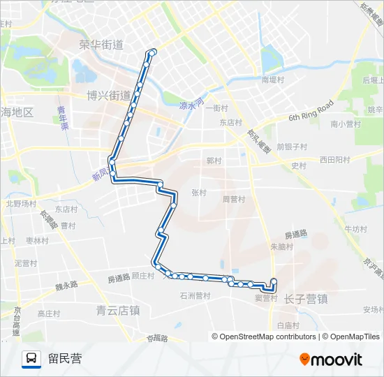 兴32区间 Bus Line Map