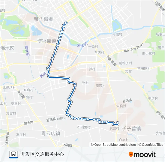 兴32区间 Bus Line Map